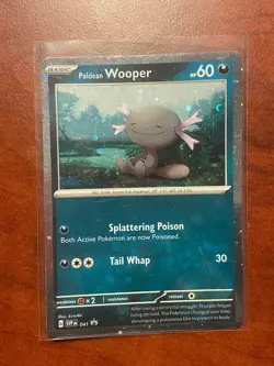Paldean Wooper 041 Sv: Scarlet & Violet Promo Cards Holo - Image 1