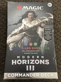 MTG Modern Horizons 3 Commander Deck Graveyard Overdrive NEW - Image 1