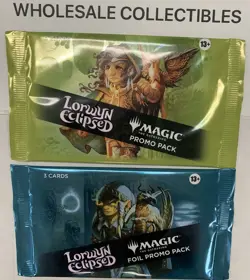 2 Magic The Gathering Lorwyn Eclipsed Prerelease MTG kits Box LOT + PROMO Packs - Image 5