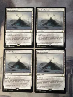 4x Faceless Haven- Kaldheim- NM- Mtg Magic The Gathering- Playset- Free Shipping - Image 1