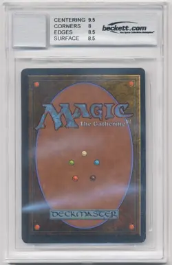 Graded Signed Amulet of Kroog BGS 8.5 Antiquities Artist Margaret Organ-Kean MTG - Image 2