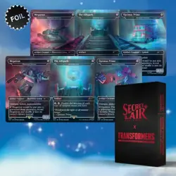 MTG Secret Lair x Transformers: Optimus Prime vs. Megatron FOIL - Image 1