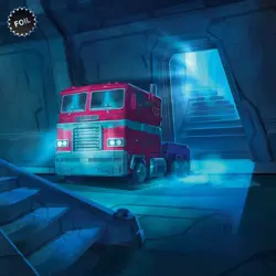 MTG Secret Lair x Transformers: Optimus Prime vs. Megatron FOIL - Image 5