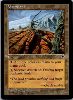 1997 Magic the Gathering L Wasteland Expansion/Uncommon #330 - Image 1