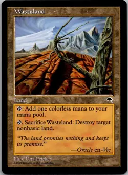 1997 Magic the Gathering M Wasteland Expansion/Uncommon #330 - Image 1