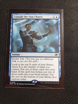 MTG Edge of Eternities - Consult The Star Charts non-foil rare R 0051 - Image 1