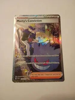 Morty's Conviction 211/162 Sv05: Temporal Forces Holo POKEMON TCG CARD - Image 1