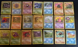 Pokemon Fossil Common And Uncommons Set - Image 1
