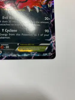 Pokemon TCG - Yveltal EX Promo XY08 - 2014 Mint - Ungraded - Image 2