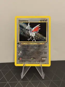 Skarmory 13/111 1st Edition Neo Genesis Vintage Holo Pokemon TCG WOTC LP - Image 1