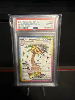 PSA 10 Alolan Exeggutor ex 225/191 Pokemon Surging Sparks Ultra Rare - Image 1