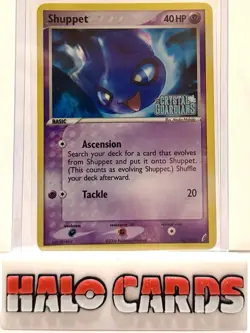 PACK FRESH Pokemon TCG Shuppet EX Crystal Guardians 40/100 Reverse Holo W10 - Image 1
