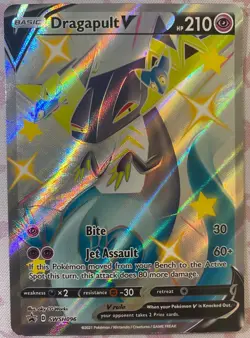 Dragapult V SWSH096 LP - Sword & Shield Promo Pokemon TCG English - Image 1