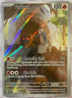 Torkoal 172/167 NM - Scarlet & Violet Twilight Masquerade Pokemon TCG English - Image 1