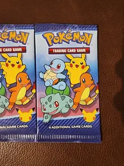 Lot of 3 Sealed Pokemon 25th Anniversary 2021 McDonalds Promo Packs (Pokemon TCG - Image 4