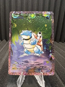 Blasto (Blastoise) 2/69 Holo - Dittomon Base Set First Edition Fan Art Pokemon - Image 1