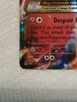 Pokemon TCG M Gardevoir EX 79/114 XY Steam Siege Ultra Rare Holo NM Mega - Image 2