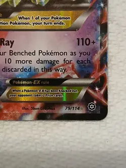 Pokemon TCG M Gardevoir EX 79/114 XY Steam Siege Ultra Rare Holo NM Mega - Image 3