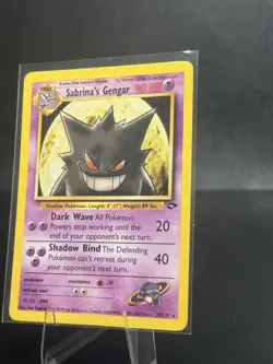 Sabrina's Gengar Pokemon Gym Challenge 29/132 Non-Holo Rare Near Mint Condition - Image 2