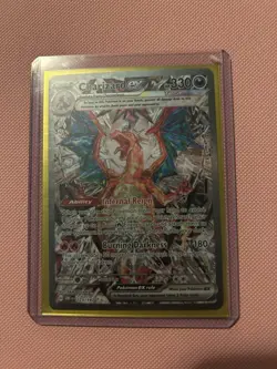 Pokemon Charizard ex Special Illustration Rare Holo 223/197 Obsidian Flames - Image 1