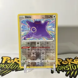 Ditto 107/159 Reverse Holo - Crown Zenith Pokemon TCG - NM - Image 1