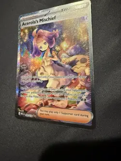 Pokemon Acerola's Mischief (Special Illustration Rare) 183/132 - Mega Evolution - Image 2