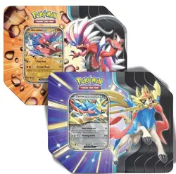 *Sealed Slashing Legends Tin Zacian Ex Koraidon Ex Set of 2* Pokemon -Kid Icarus - Image 1