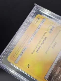 Pokemon Detective Pikachu Holo Promo SM170 CGC 9 Cosmic Holo Bleed - Image 3