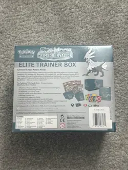 Pokemon SUN AND MOON CRIMSON INVASION Elite Trainer Box ETB New SEALED - Image 2