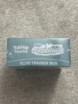 Pokemon SUN AND MOON CRIMSON INVASION Elite Trainer Box ETB New SEALED - Image 3