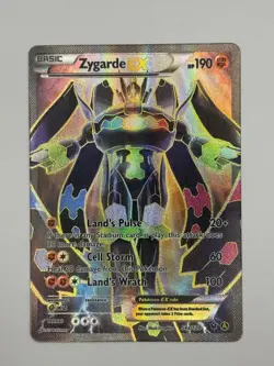 Zygarde EX 54a/124 - XY Fates Collide Full Art Promo Pokemon TCG - NM - Image 1