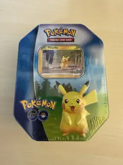 Pokemon GO Pikachu Tin Brand New Sealed - Image 1