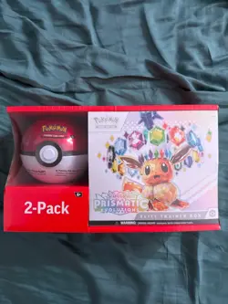 Pokemon Prismatic Evolutions Elite Trainer Box 2-Pack, Sam's Club Bundle - Image 1