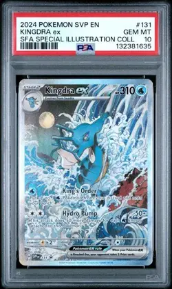 Kingdra ex 131 - Scarlet & Violet Promo (PSA 10) - Pokemon TCG - Image 1