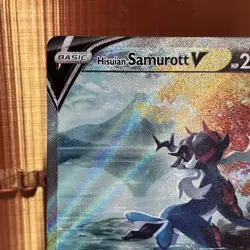 Pokemon TCG Hisuian Samurott v GG51/GG70 Crown Zenith Galarian Gallery Holo - Image 3