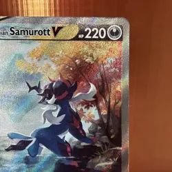 Pokemon TCG Hisuian Samurott v GG51/GG70 Crown Zenith Galarian Gallery Holo - Image 4