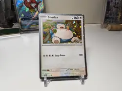 Pokemon TCG Snorlax SVP 122 Cosmos Holo Twilight Masquerade Promo NM - Image 1