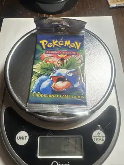 1999 Pokemon Base Set Unlimited Booster Pack Venusaur Sealed 21G - Image 1