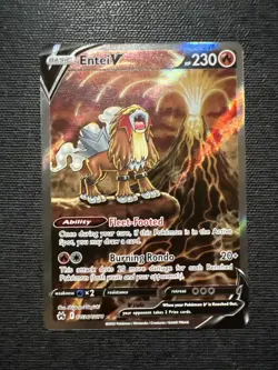 Pokemon TCG - Entei V - Sw&Sh: Crown Zenith GG36/GG70 Ultra Rare - Image 1