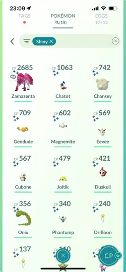 Pokemon Go (Stage 46 ) Shiny Legendary Zamazenta ( 25 Legendarys ) - Image 5
