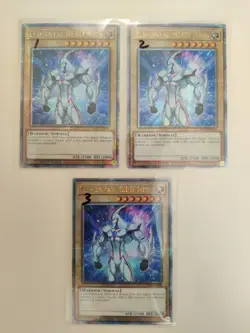 3x Elemental HERO Neos TN23-EN006 QC Secret Rare Yugioh! NM - Image 1