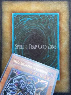 Yugioh Skull Archfiend of Lightning DCR-073 Ultra Rare Original Print HP - Image 2