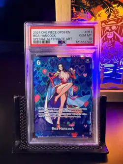 PSA 10 Boa Hancock OP07-051 OP09 SP Emperors in the New World One Piece English - Image 1