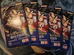 (5x) One Piece Op-14 EB04 Single Sleeved Booster (In Hand) (Ships Asap) LOT OF 5 - Image 1
