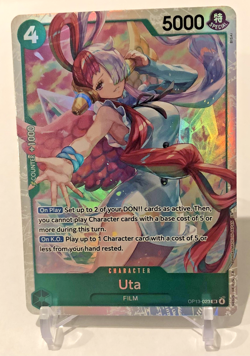 Uta OP13-023 SR One Piece TCG English-NM - Image 1