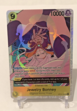 Jewelry Bonney OP13-108 SR One Piece TCG English-NM - Image 1