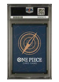 PSA 9 Mint Shanks Japanese One Piece 2022 OP01-120 Secret SEC Romance Dawn - Image 2