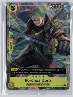 Roronoa Zoro (Illustration Box Vol.3) OP07-113 One Piece Promotion Foil Sealed - Image 1
