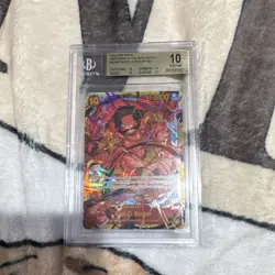 BGS 10 Pristine 2024 One Piece Emperors In The New World Gol.D.Roger OP09118 SEC - Image 1