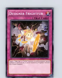 Yu-Gi-Oh TCG Designer Frightfur MP16-EN032 Unlimited Regular Common Card NM - Image 1